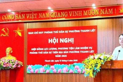 Thanh Liệt hiệp đồng lực lượng, phương tiện thực hiện nhiệm vụ phòng thủ dân sự năm 2026