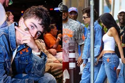 Cặp đôi Kylie Jenner - Timotheé Chalamet đi xem bóng rổ cũng phải mặc đẹp