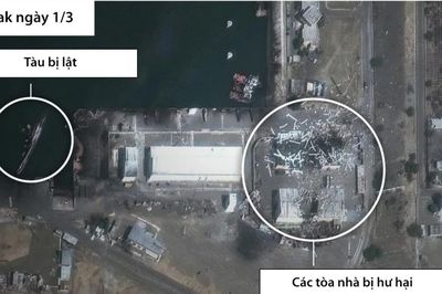 Hơn 50 căn cứ quân sự Iran hư hại sau xung đột, dấu vết chiến tranh hiện rõ từ ảnh vệ tinh