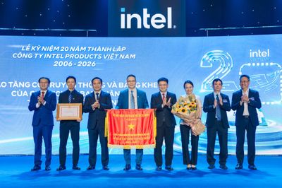 20 năm Intel tại Việt Nam: Từ vài trăm nhân sự đến nhà máy xuất khẩu hơn 110 tỉ USD