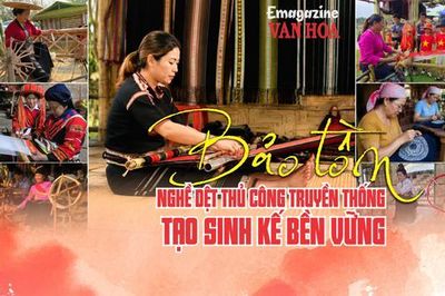 (Emagazine) Bảo tồn nghề dệt thủ công truyền thống: Tạo sinh kế bền vững cho đồng bào dân tộc thiểu số