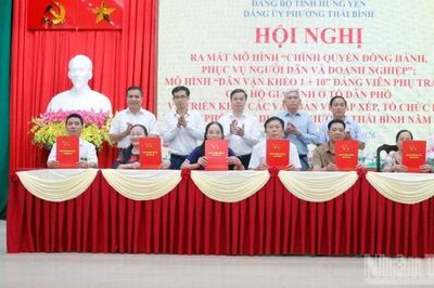 Tất cả 104 xã, phường của tỉnh Hưng Yên đã tổ chức ra mắt mô hình 'Dân vận khéo 1+10'