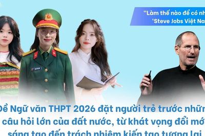 Thủ khoa môn Văn kỳ thi 2025 đánh giá câu hỏi 'Steve Jobs Việt Nam' - tâm điểm đề thi Ngữ văn THPT 2026