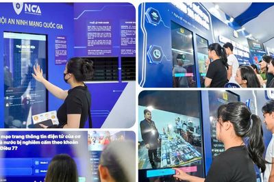 Nhiều trải nghiệm ý nghĩa tại triển lãm 'Tổ quốc bình yên'