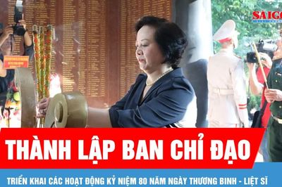 Thành lập Ban chỉ đạo triển khai các hoạt động kỷ niệm 80 năm Ngày Thương binh - Liệt sĩ