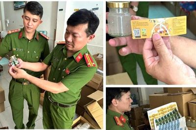Thu giữ 70.000 hũ trong đường dây yến giả 'khủng': Công an công bố hình ảnh sản phẩm