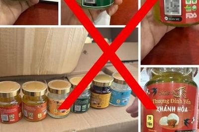 Triệt phá đường dây sản xuất hơn 15 tấn yến chưng giả
