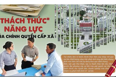 'Thách thức' năng lực của chính quyền cấp xã