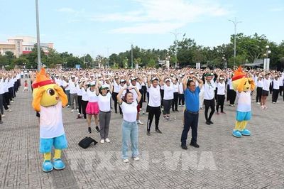 Lan tỏa thói quen vận động mỗi ngày từ Vĩnh Long