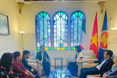 Thành phố Đà Nẵng tăng cường kết nối, thúc đẩy hợp tác trên nhiều lĩnh vực tại Cộng hòa Ý