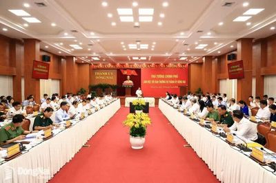 Thủ tướng Chính phủ Lê Minh Hưng làm việc với Ban Thường vụ Thành ủy Đồng Nai