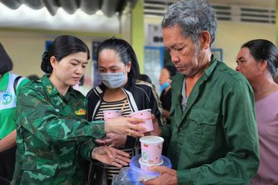 Trao hơn 700 suất cháo nghĩa tình cho bệnh nhân tại Bệnh viện Đa khoa Gia Lai