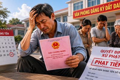 Quy định xử phạt chậm sang tên sổ đỏ: Những mốc thời gian bắt buộc phải ghi nhớ