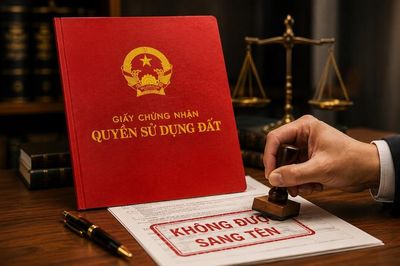 5 trường hợp có sổ đỏ vẫn không thể sang tên theo Luật Đất đai 2024