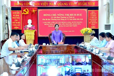 Sắp xếp thôn, tổ dân phố phải đảm bảo ổn định đời sống Nhân dân