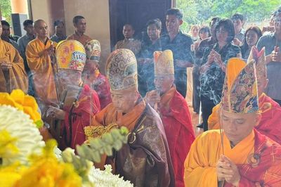 Gia Lai: Ban Trị sự GHPGVN tỉnh cầu siêu anh linh 18 liệt sĩ hy sinh tại Campuchia