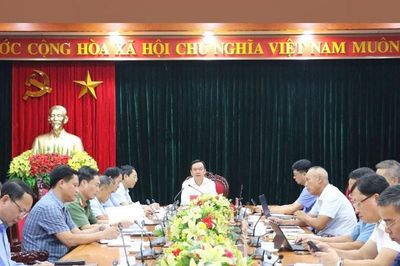 Phú Thọ: Không để vướng mắc giải phóng mặt bằng làm chậm tiến độ các dự án