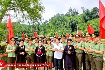 Thêm cây cầu an toàn cho học sinh vùng khó Tiên Yên, Tuyên Quang