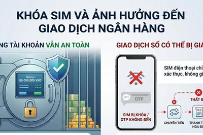 Khóa SIM sau 15/6: Có mất tiền trong tài khoản ngân hàng không?