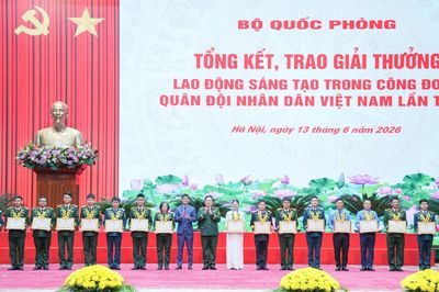 Tôn vinh 99 công trình lao động sáng tạo trong Công đoàn Quân đội