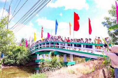 Khánh thành, khởi công 4 cầu giao thông nông thôn