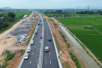 Cao tốc Bắc - Nam góp phần nâng cao năng lực vận tải, tăng cường kết nối