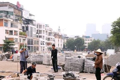 Phường Nghĩa Đô: Gỡ nút thắt mặt bằng, đẩy nhanh tiến độ công trình chống ngập