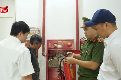 Chủ động phòng ngừa cháy nổ tại các khu chung cư cao tầng