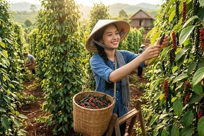 Giá hồ tiêu hôm nay 14.6: Thị trường đi ngang, chờ thêm tín hiệu từ xuất khẩu