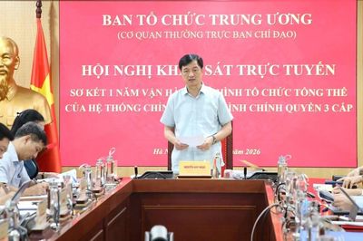 Khảo sát sơ kết 1 năm vận hành mô hình tổ chức tổng thể của hệ thống chính trị, mô hình chính quyền 3 cấp