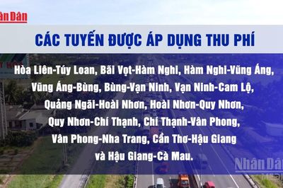 [Video] Chấp thuận mức thu phí 13 tuyến cao tốc Bắc-Nam do Nhà nước đầu tư