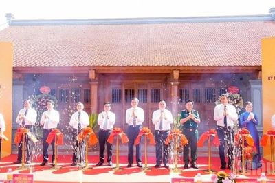 Khánh thành Dự án tu bổ, tôn tạo di tích nhà thờ và mộ đồng chí Hồ Tùng Mậu