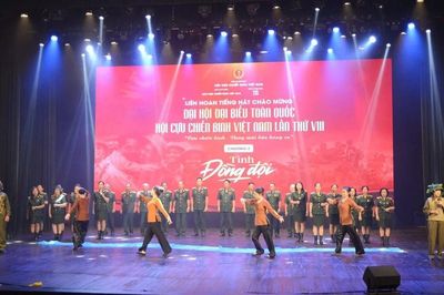 Liên hoan tiếng hát chào mừng Đại hội đại biểu toàn quốc Hội Cựu chiến binh Việt Nam