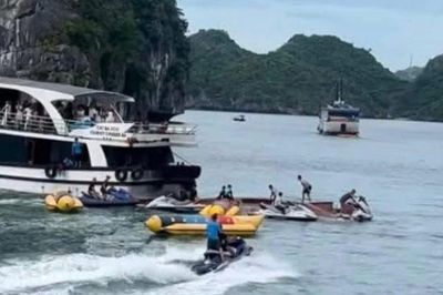 Một người tử vong sau tai nạn đường thủy trên vịnh Lan Hạ
