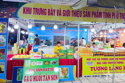 Điện Biên: 230 gian hàng tham gia hội chợ xúc tiến thương mại và sản phẩm OCOP