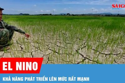 El Nino đã chính thức hình thành, khả năng phát triển lên mức rất mạnh