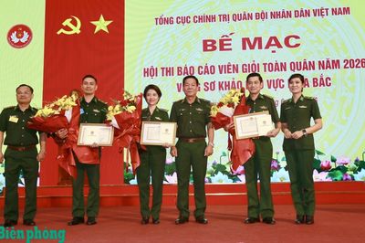 Mang 'hơi thở' biên cương đến Hội thi báo cáo viên giỏi toàn quân