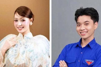 Hoa khôi và Sinh viên 5 tốt hiến kế Đại hội Đoàn
