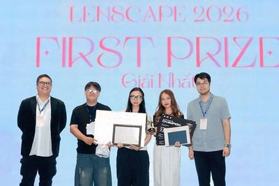 Sinh viên Thiết kế Đồ họa ĐH Duy Tân giành Quán quân Cuộc thi Phim ngắn LENSCAPE 2026