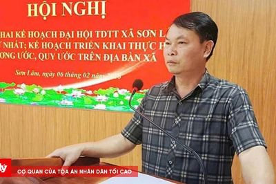 Khởi tố nguyên Phó Chủ tịch UBND xã Sơn Lâm