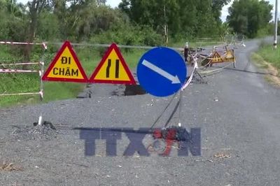 Sạt lở và sụt lún gia tăng, đe dọa hạ tầng giao thông ở Tây Ninh