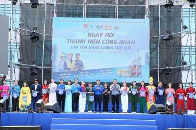 Ngày hội 'Thanh niên công nhân - Lan tỏa năng lượng tích cực'