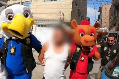 Cảnh sát hóa trang thành linh vật World Cup để bắt nghi phạm buôn ma túy