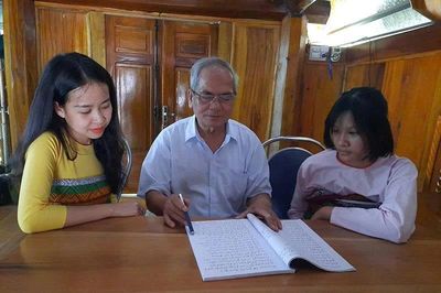 Nỗ lực bảo tồn chữ viết dân tộc Thái
