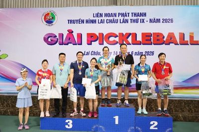 Giải Pickleball Liên hoan Phát thanh, Truyền hình Lai Châu lần thứ IX