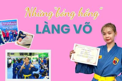 Những 'bóng hồng' làng võ