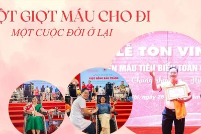 Một giọt máu cho đi, một cuộc đời ở lại