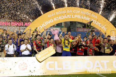 CLB Công an thành phố Hồ Chí Minh vô địch Giải bóng đá Cúp quốc gia 2025-2026