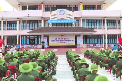 Lễ xuất quân chương trình 'Học kỳ trong Quân đội' năm 2026