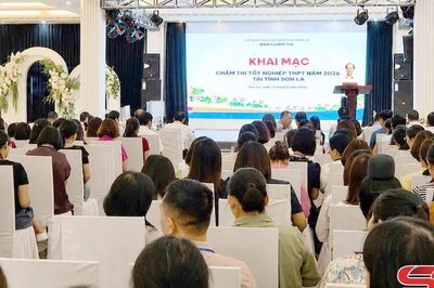 Sơn La 158 cán bộ, giáo viên tham gia chấm thi tốt nghiệp THPT năm 2026